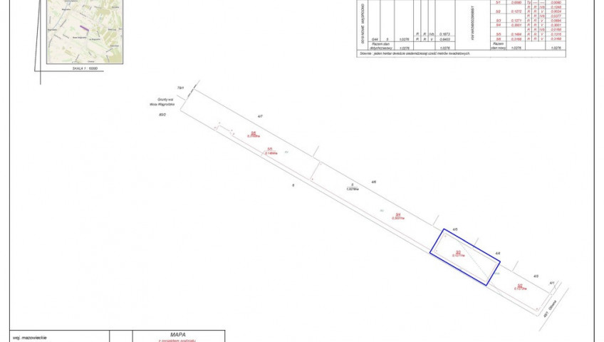 Działka Sprzedaż Nowe Wągrodno Główna