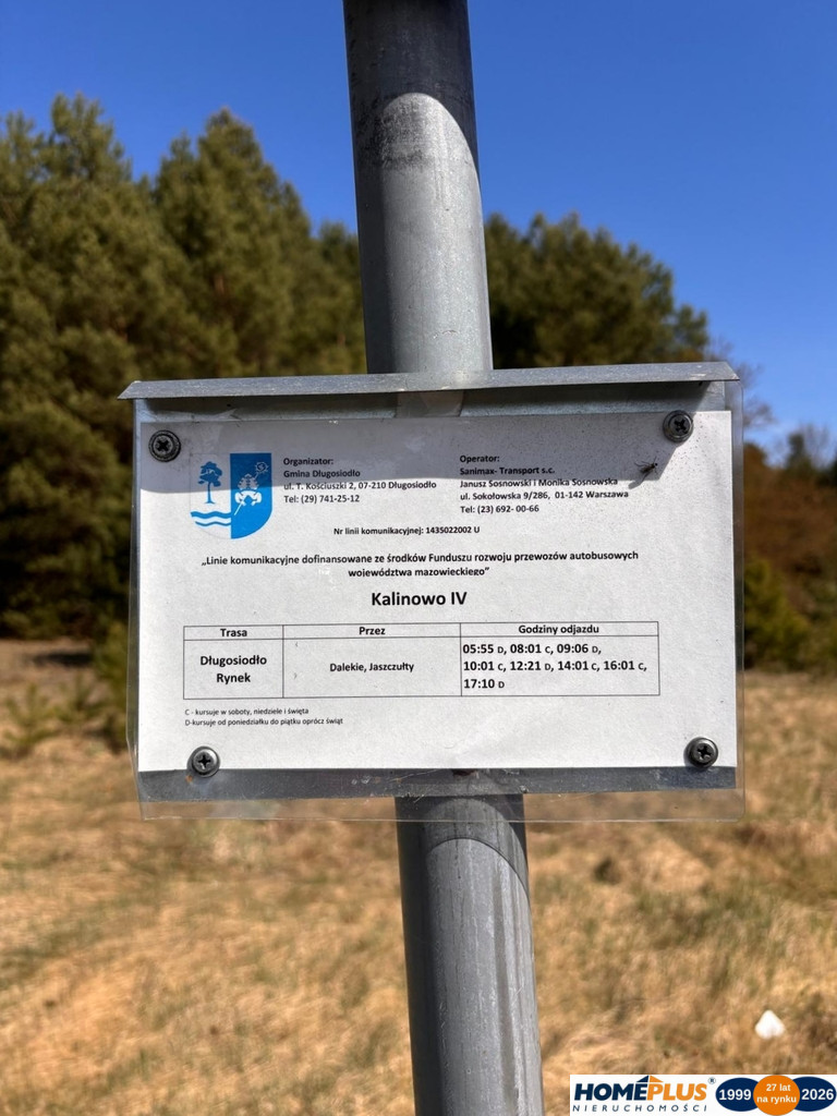 Działka Sprzedaż Kalinowo