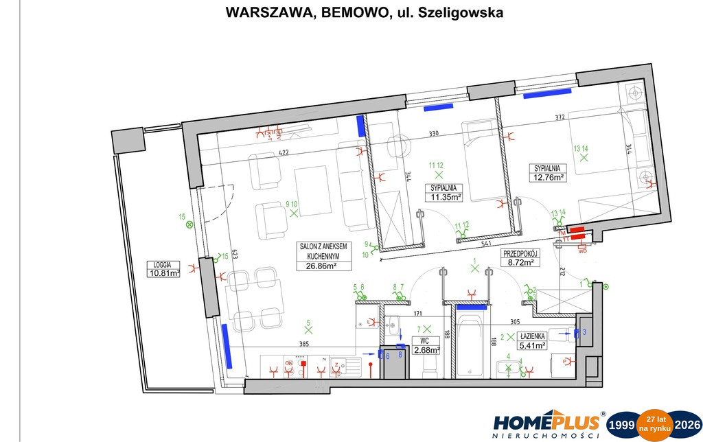 Mieszkanie Wynajem Warszawa Bemowo Szeligowska