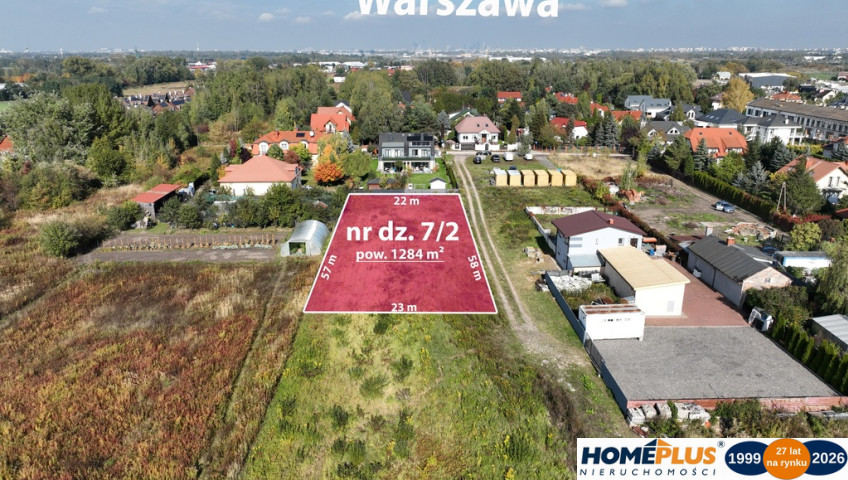 Działka Sprzedaż Dawidy Bankowe Kwiatów Polnych