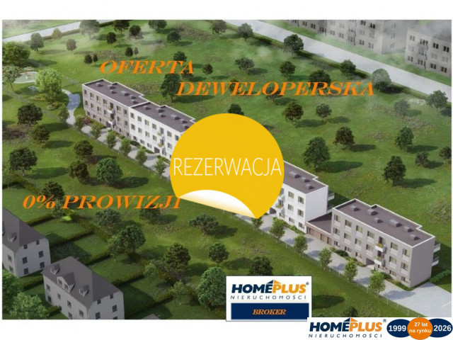 0%, deweloperskie kameralne i ekologiczne osiedle