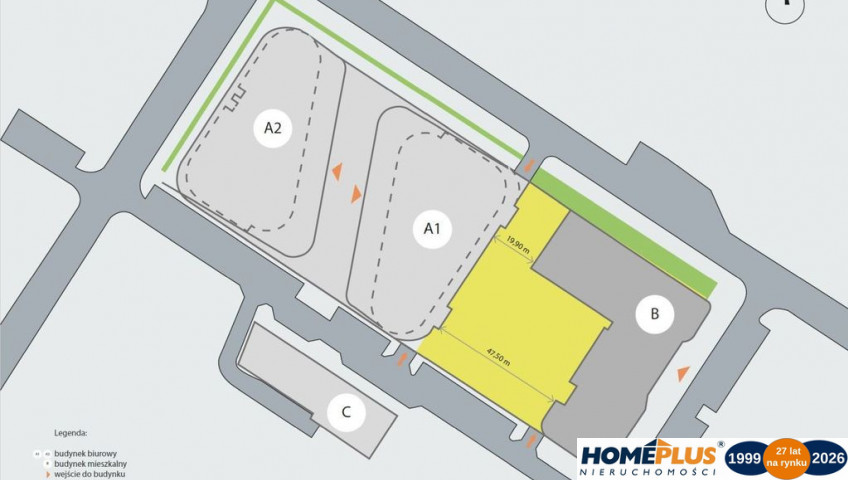 Inwestycja Katowice Śródmieście Adama Mickiewicza
